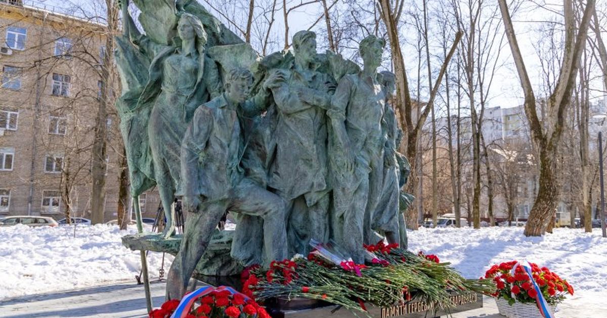 В российской столице открыли памятник организации «Молодая гвардия»