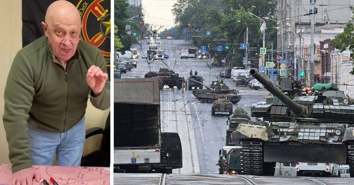 В России — попытка военного мятежа под руководством лидера ЧВК «Вагнер» 